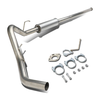 TUBERIA CATBACK CATBACK - 15-17 FORD F-150 2.7L, 3.5L ECO-BOOST - STANDARD / EXTENDED / CREW CAB - SINGLE - STAINLESS STEEL