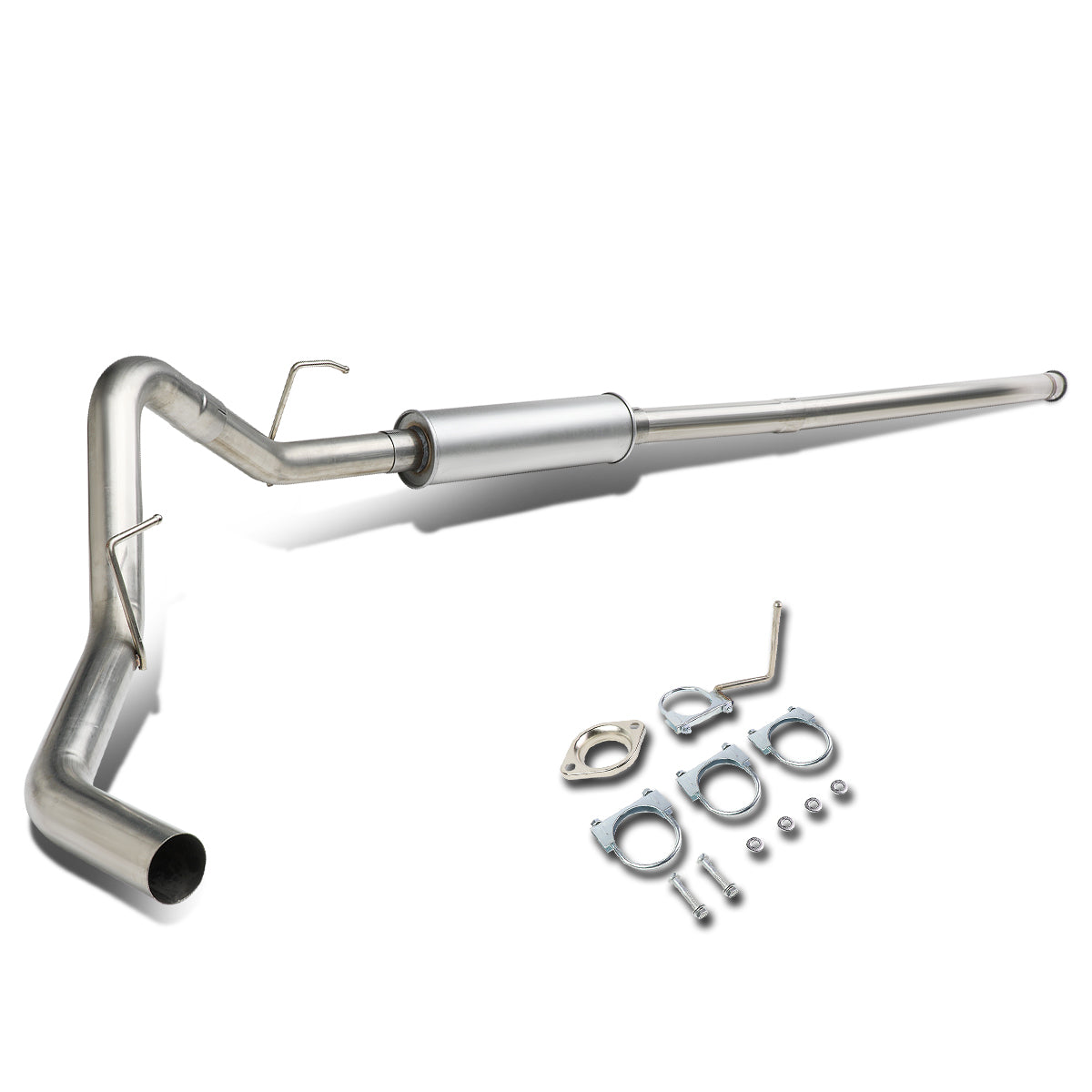TUBERIA CATBACK CATBACK - 15-17 FORD F-150 2.7L, 3.5L ECO-BOOST - STANDARD / EXTENDED / CREW CAB - SINGLE - STAINLESS STEEL