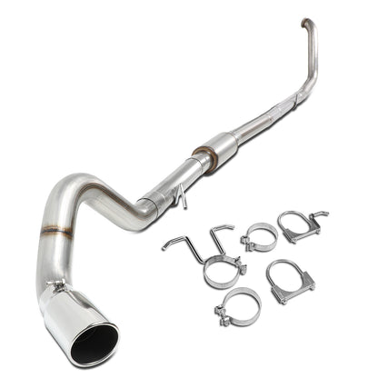TUBERIA CATBACK CATBACK - 99-03 FORD F-250 7.3L TURBO DIESEL / 99-03 FORD F-350 7.3L TURBO DIESEL - SINGLE TIP - STAINLESS STEEL
