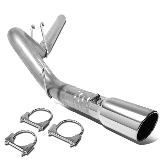 TUBERIA CATBACK CATBACK - 08-10 FORD F-250,F-350,F-450 SUPER DUTY 6.4L TURBO DIESEL - SINGLE TIP - STAINLESS STEEL