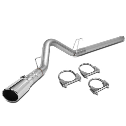 TUBERIA CATBACK CATBACK - 08-10 FORD F-250,F-350,F-450 SUPER DUTY 6.4L TURBO DIESEL - SINGLE TIP - STAINLESS STEEL