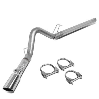 TUBERIA CATBACK CATBACK - 08-10 FORD F-250,F-350,F-450 SUPER DUTY 6.4L TURBO DIESEL - SINGLE TIP - STAINLESS STEEL