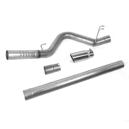 TUBERIA CATBACK CATBACK - 08-10 FORD F-250,F-350,F-450 SUPER DUTY 6.4L TURBO DIESEL - SINGLE TIP - STAINLESS STEEL