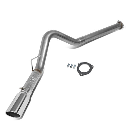TUBERIA CATBACK CATBACK - 11-14 FORD F-250, F-350, F-450 SUPER DUTY 6.7L DIESEL CREW / EXTENDED CAB W/ 6.5FT / 8FT BED - SINGLE TIP - STAINLESS STEEL