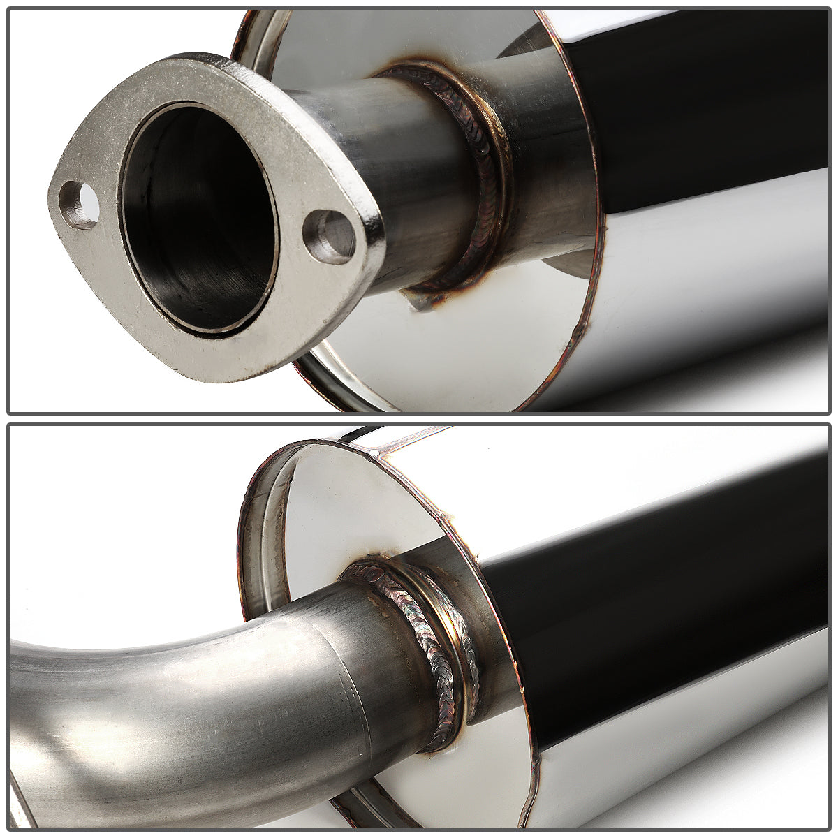 TUBERIA CATBACK CATBACK - 00-04 FORD FOCUS - SINGLE TIP - STAINLESS STEEL