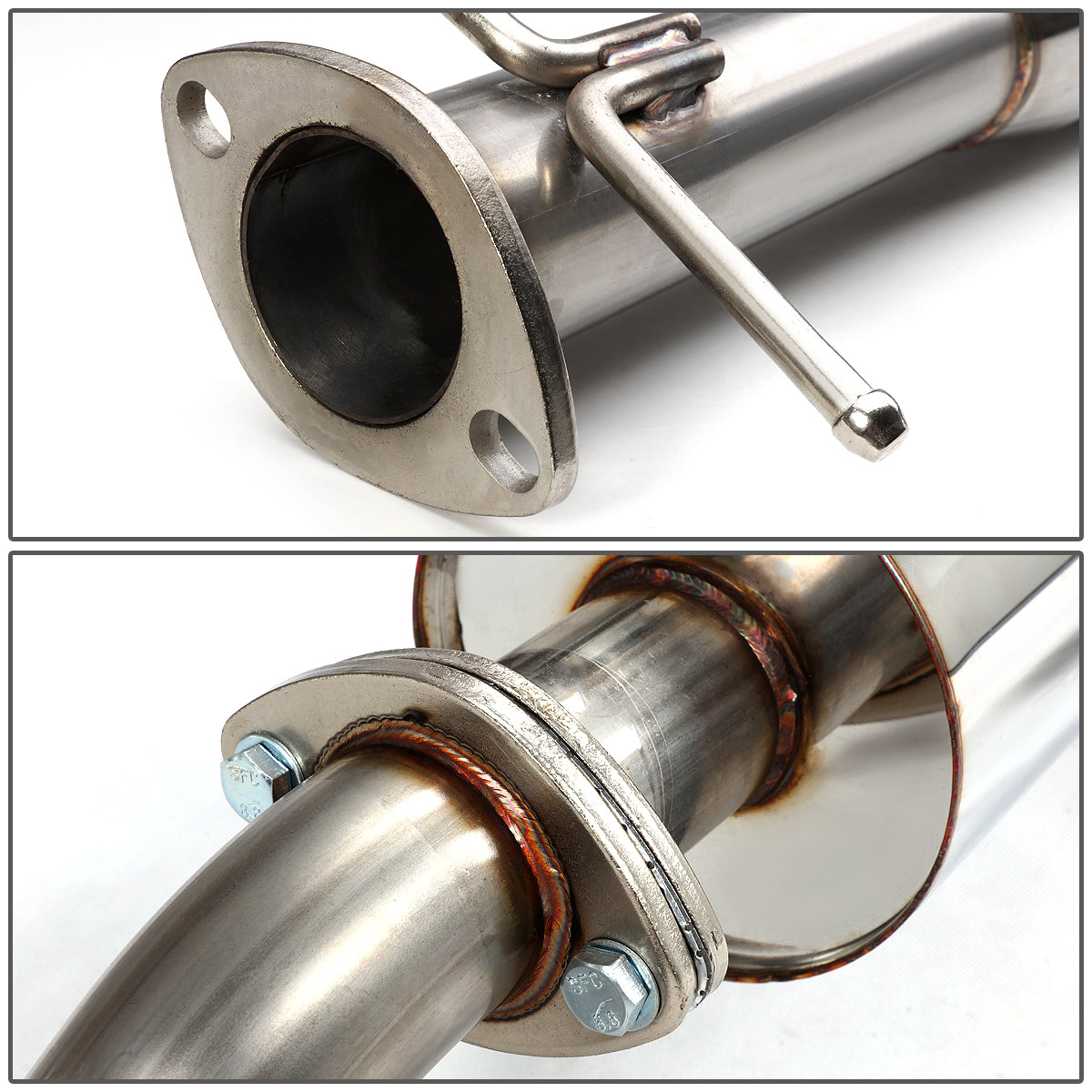 TUBERIA CATBACK CATBACK - 00-04 FORD FOCUS - SINGLE TIP - STAINLESS STEEL