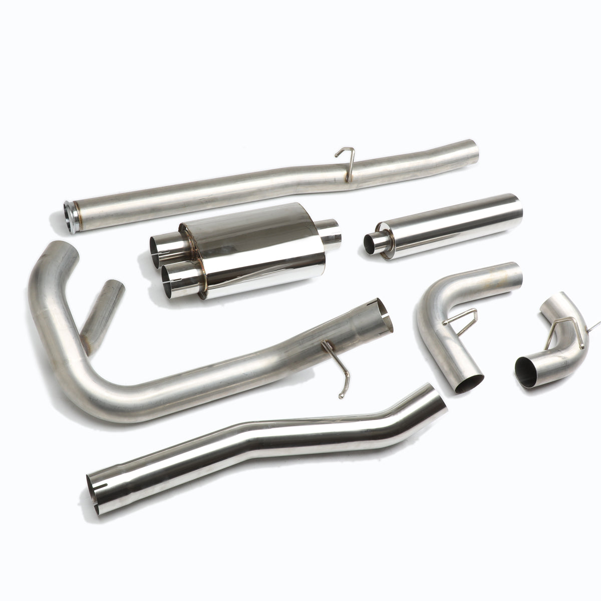 TUBERIA CATBACK CATBACK - 16-18 FORD FOCUS RS 2.3L TURBO - STAINLESS STEEL