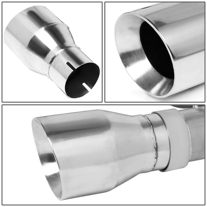 TUBERIA CATBACK CATBACK - 16-18 FORD FOCUS RS 2.3L TURBO WITH MUFFLER TIP  (3-163 = 3-165) - STAINLESS STEEL