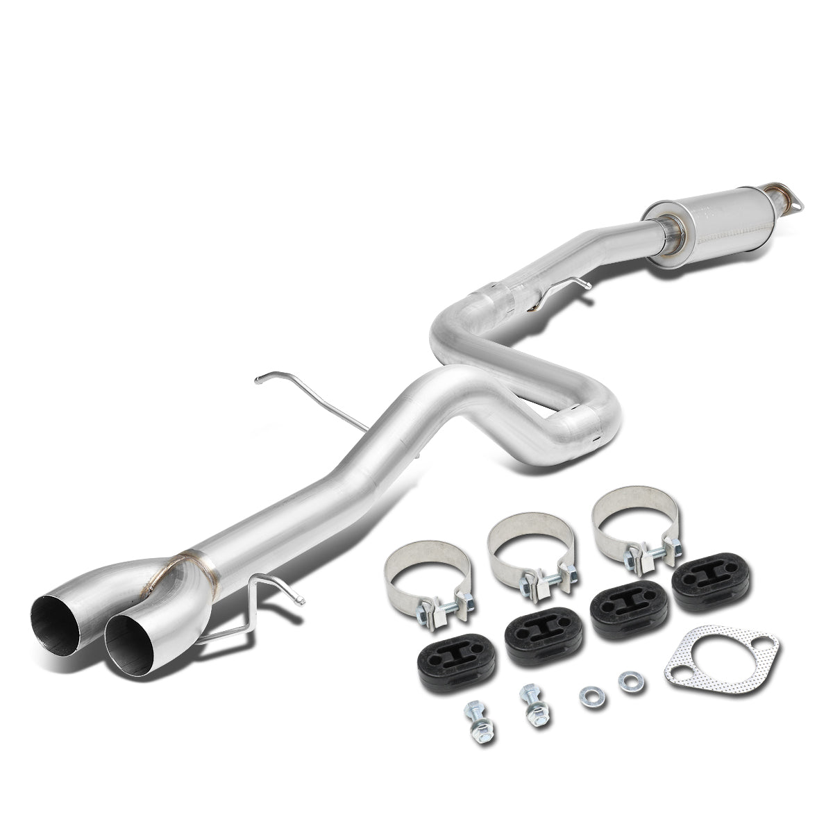 TUBERIA CATBACK CATBACK - 14-17 FORD FIESTA 1.6L TURBO - STAINLESS STEEL