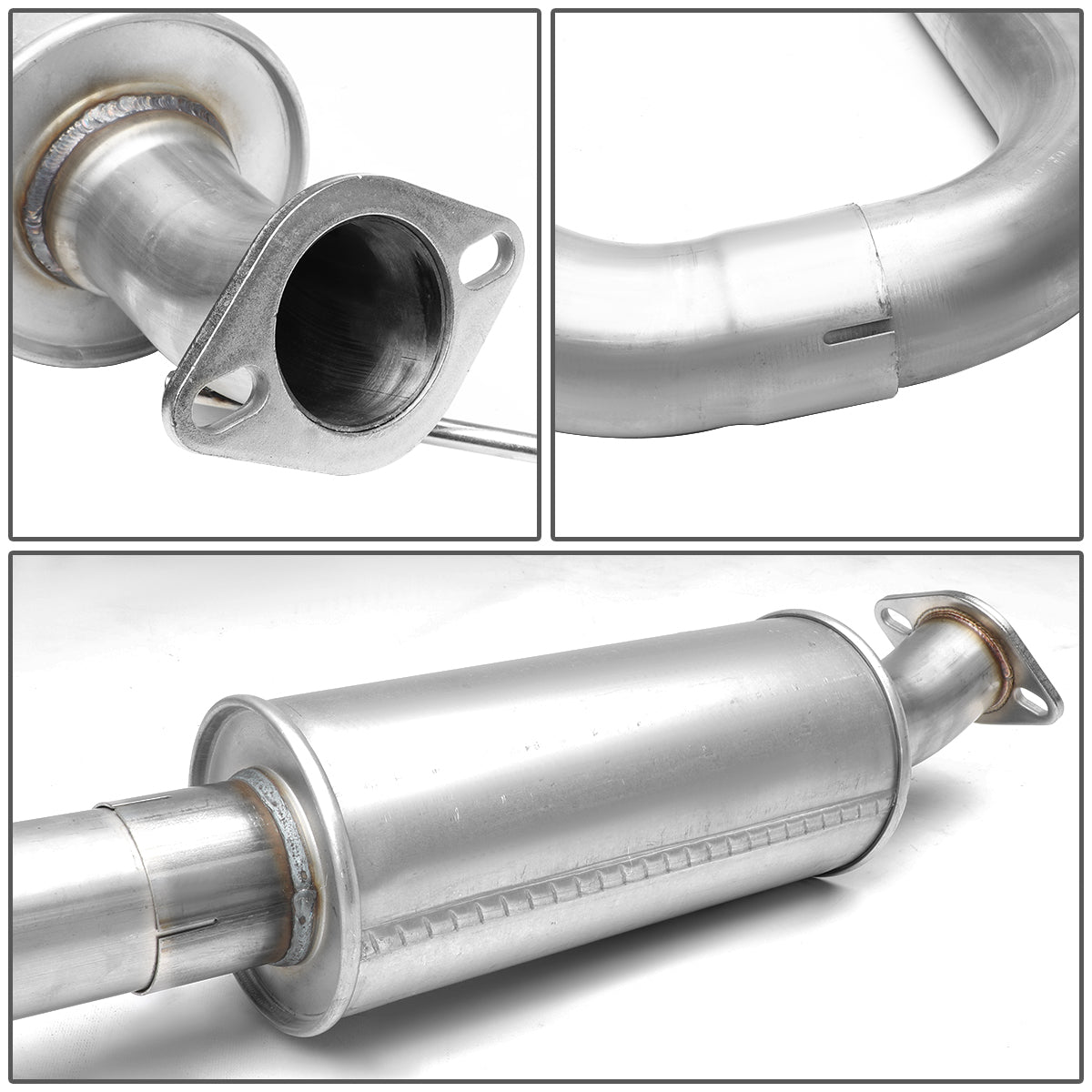 TUBERIA CATBACK CATBACK - 14-17 FORD FIESTA 1.6L TURBO - STAINLESS STEEL