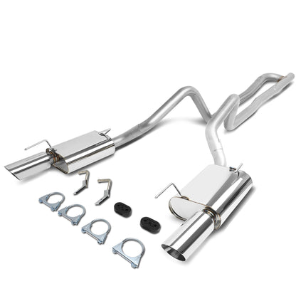 TUBERIA CATBACK CATBACK - 05-10 FORD MUSTANG 4.0L - STAINLESS STEEL