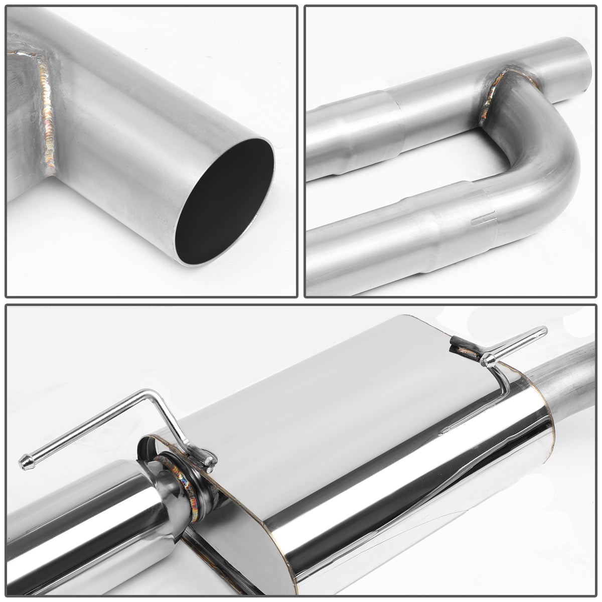 TUBERIA CATBACK CATBACK - 05-10 FORD MUSTANG 4.0L - STAINLESS STEEL