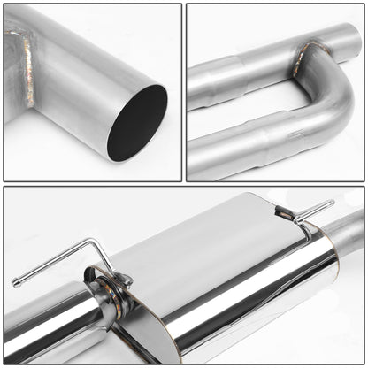 TUBERIA CATBACK CATBACK - 05-10 FORD MUSTANG 4.0L - STAINLESS STEEL