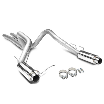 TUBERIA CATBACK CATBACK - 11-14 FORD MUSTANG 5.0L - STAINLESS STEEL