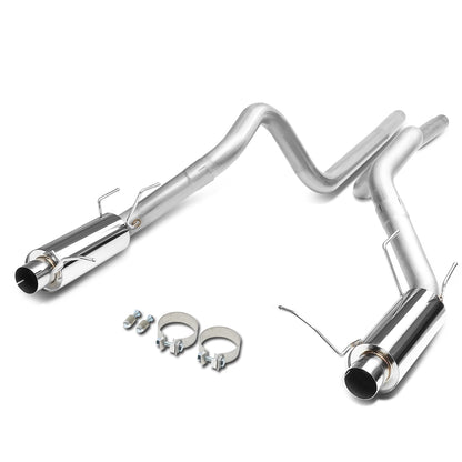TUBERIA CATBACK CATBACK - 11-14 FORD MUSTANG 5.0L - STAINLESS STEEL