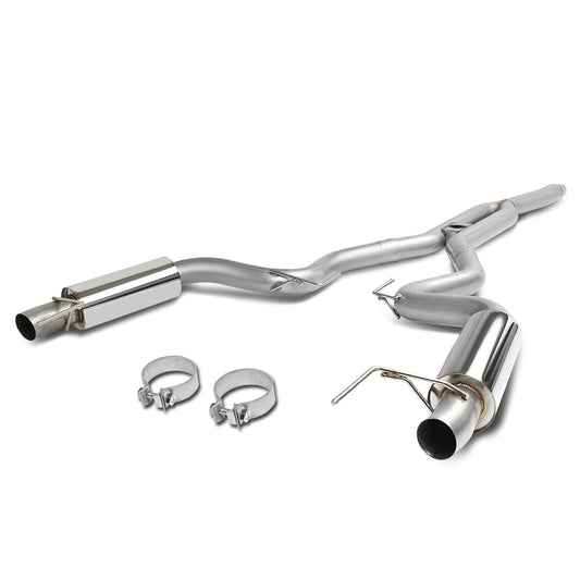 TUBERIA CATBACK CATBACK - 15-17 FORD MUSTANG 2.3L TURBO - STAINLESS STEEL