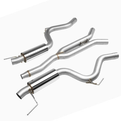 TUBERIA CATBACK CATBACK - 15-17 FORD MUSTANG 2.3L TURBO - STAINLESS STEEL