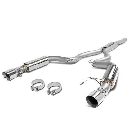 TUBERIA CATBACK CATBACK - 15-17 FORD MUSTANG 2.3L TURBO W/ MUFFLER TIP (3-162) - STAINLESS STEEL