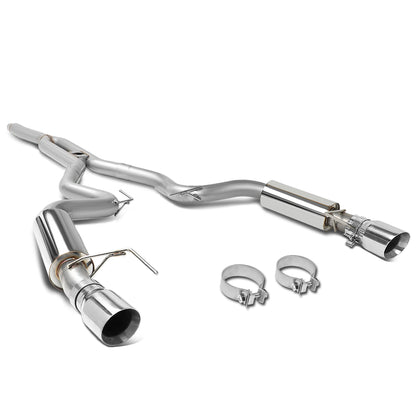 TUBERIA CATBACK CATBACK - 15-17 FORD MUSTANG 2.3L TURBO W/ MUFFLER TIP (3-162) - STAINLESS STEEL