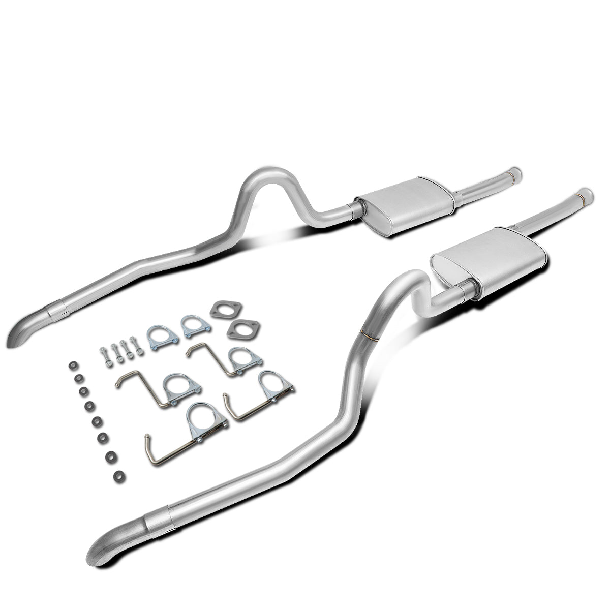 TUBERIA CATBACK CATBACK - 86-93 FORD MUSTANG 5.0L - STAINLESS STEEL