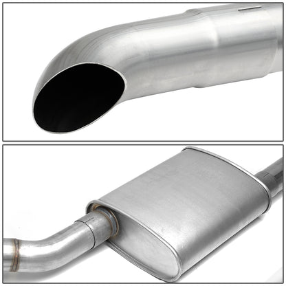 TUBERIA CATBACK CATBACK - 86-93 FORD MUSTANG 5.0L - STAINLESS STEEL