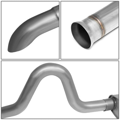TUBERIA CATBACK CATBACK - 86-93 FORD MUSTANG 5.0L - STAINLESS STEEL