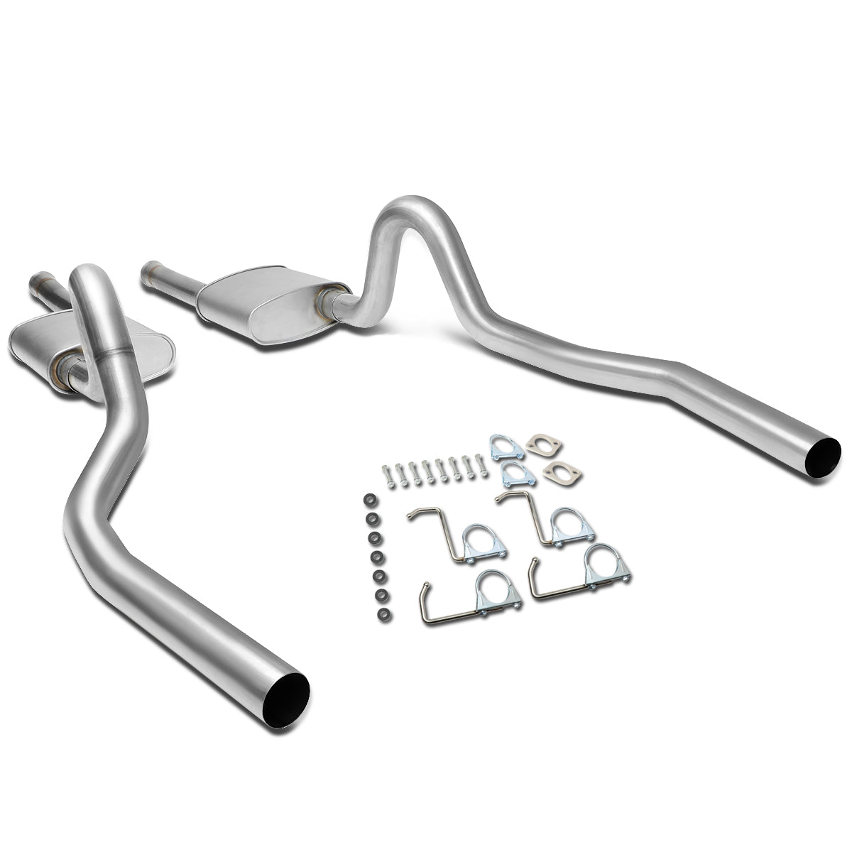 TUBERIA CATBACK CATBACK - 94-95 FORD MUSTANG 5.0L - STAINLESS STEEL