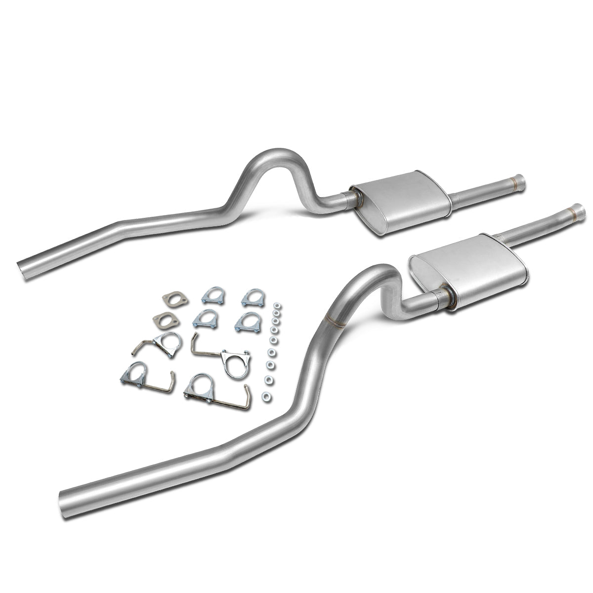 TUBERIA CATBACK CATBACK - 94-95 FORD MUSTANG 5.0L - STAINLESS STEEL
