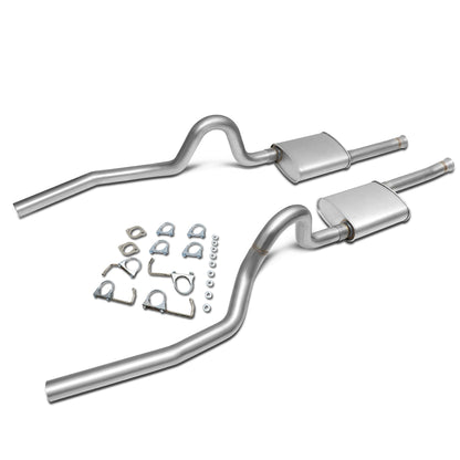 TUBERIA CATBACK CATBACK - 94-95 FORD MUSTANG 5.0L - STAINLESS STEEL
