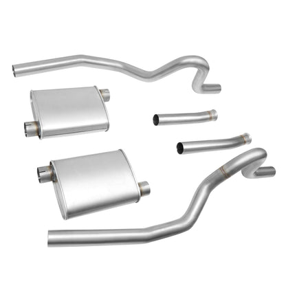 TUBERIA CATBACK CATBACK - 94-95 FORD MUSTANG 5.0L - STAINLESS STEEL