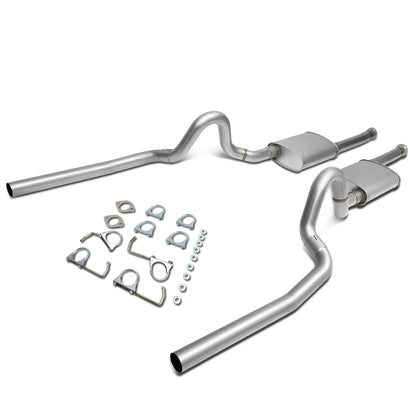 TUBERIA CATBACK CATBACK - 96-98 FORD MUSTANG 4.6L - STAINLESS STEEL