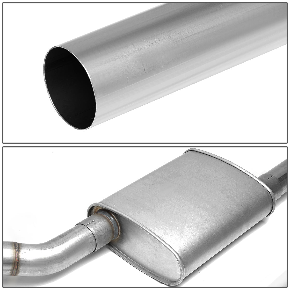 TUBERIA CATBACK CATBACK - 96-98 FORD MUSTANG 4.6L - STAINLESS STEEL