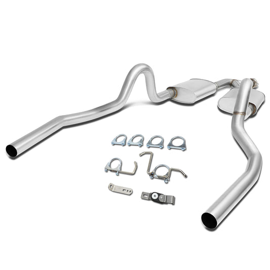 TUBERIA CATBACK CATBACK - 99-04 FORD MUSTANG 3.7L - STAINLESS STEEL