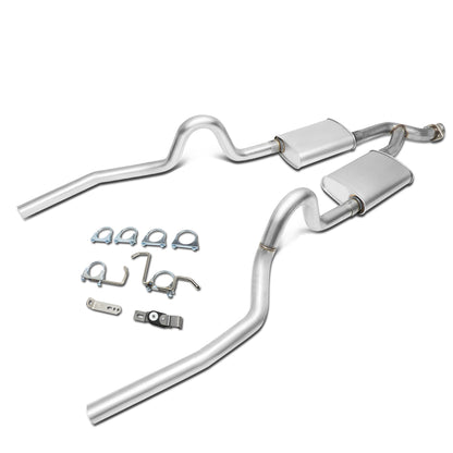 TUBERIA CATBACK CATBACK - 99-04 FORD MUSTANG 3.7L - STAINLESS STEEL