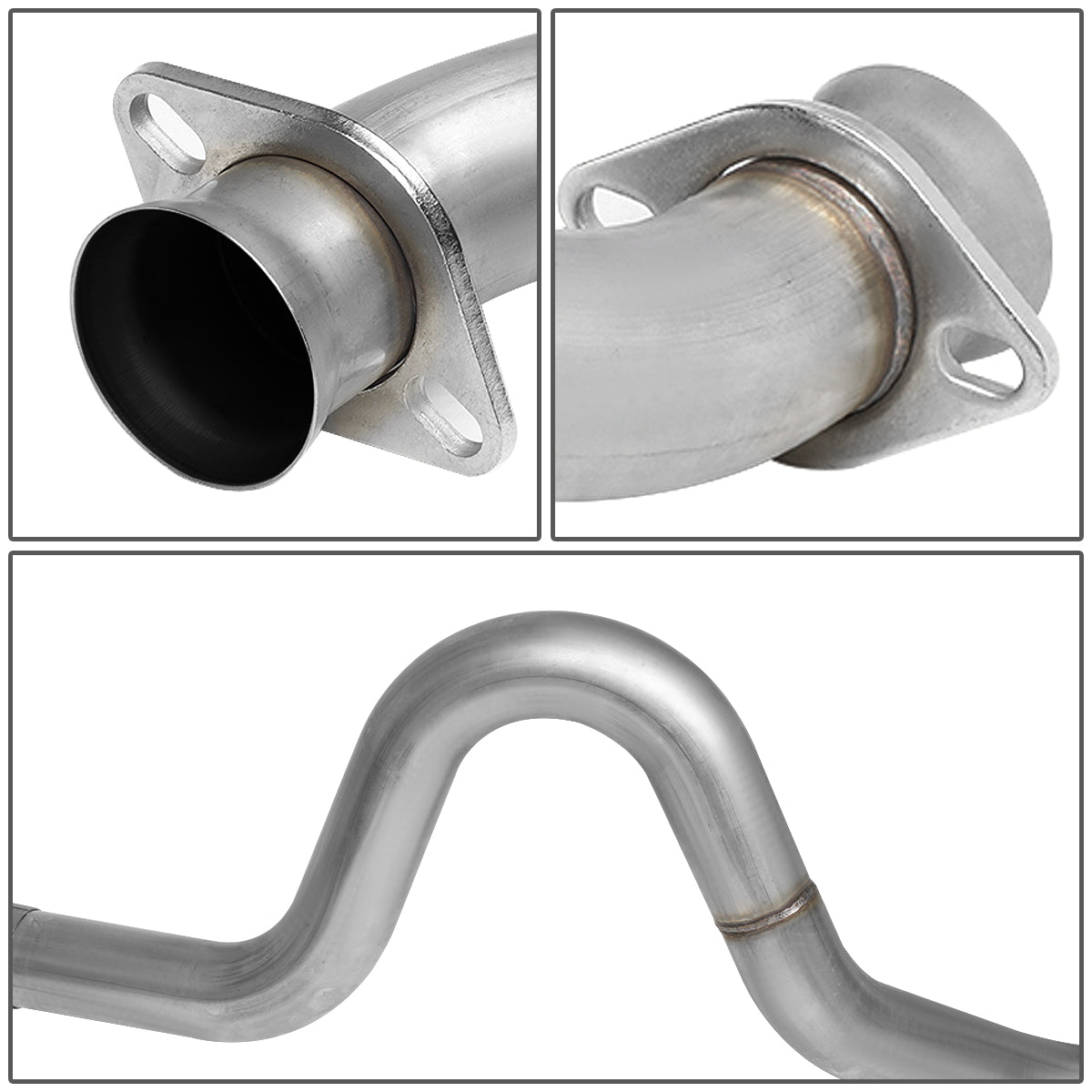 TUBERIA CATBACK CATBACK - 99-04 FORD MUSTANG 3.7L - STAINLESS STEEL