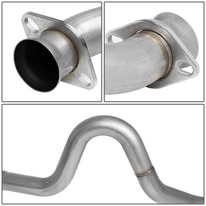 TUBERIA CATBACK CATBACK - 99-04 FORD MUSTANG 3.7L - STAINLESS STEEL