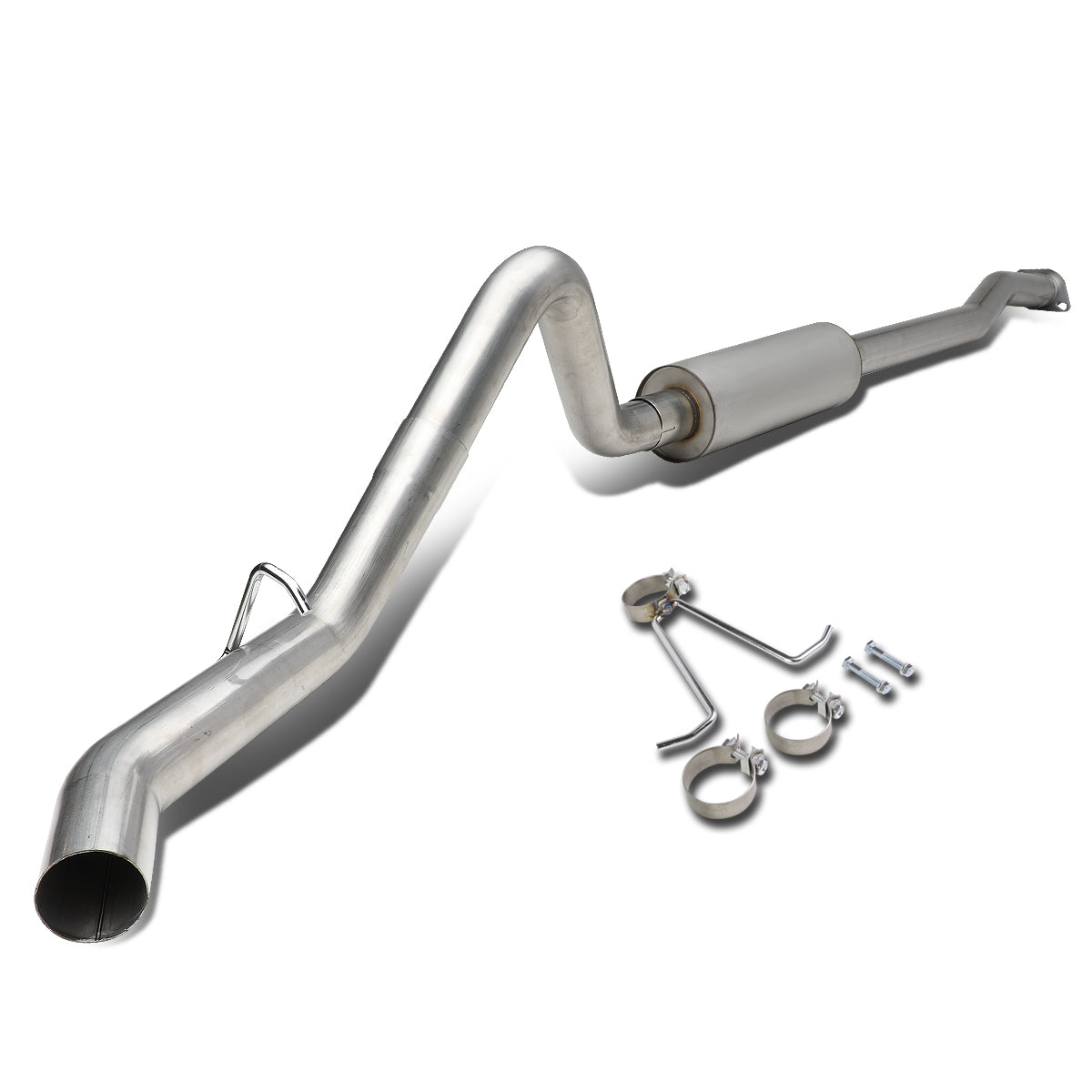 TUBERIA CATBACK CATBACK - 98-11 FORD RANGER 3.0L, 4.0L - STANDARD / EXTENDED CAB - SINGLE - STAINLESS STEEL