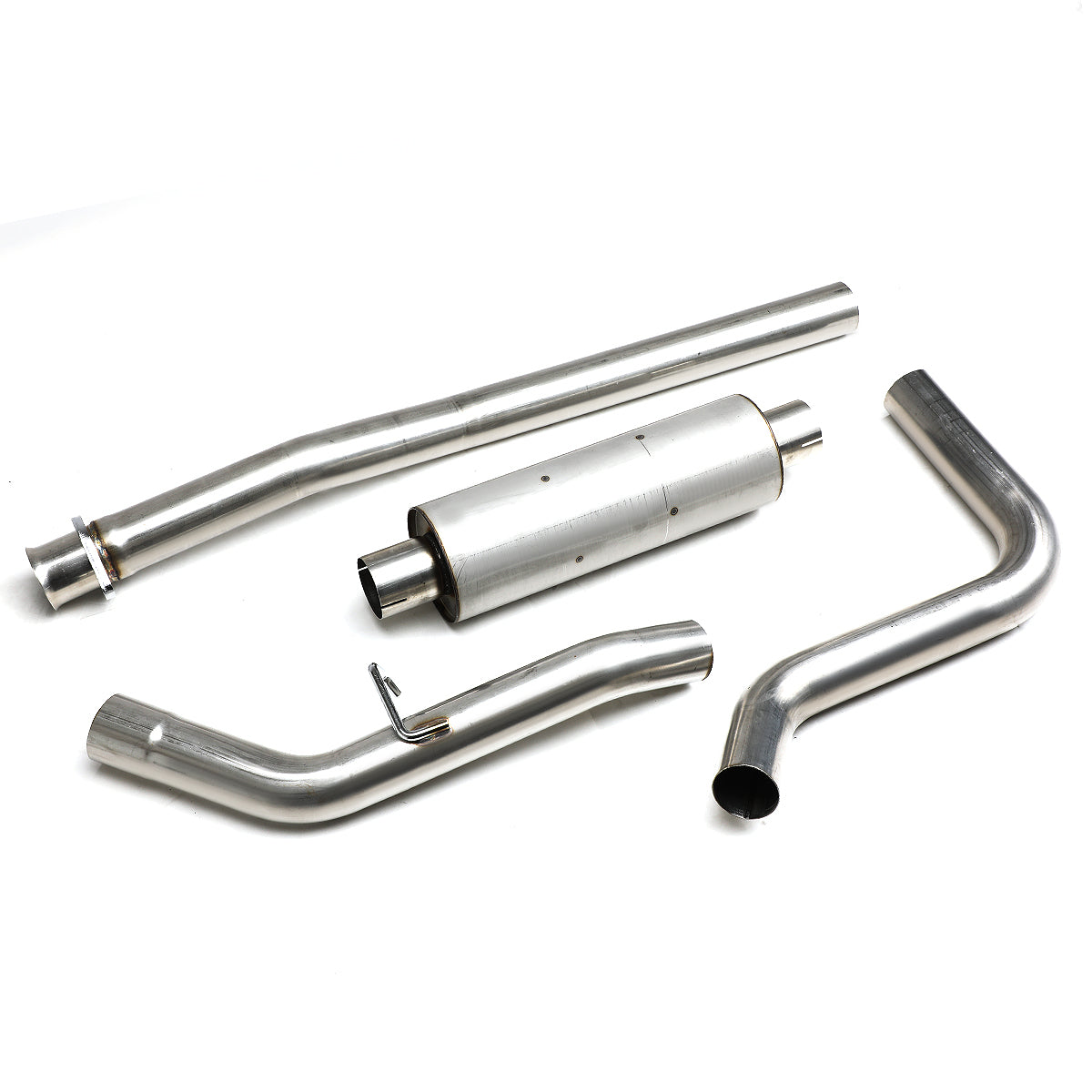 TUBERIA CATBACK CATBACK - 98-11 FORD RANGER 3.0L, 4.0L - STANDARD / EXTENDED CAB - SINGLE - STAINLESS STEEL
