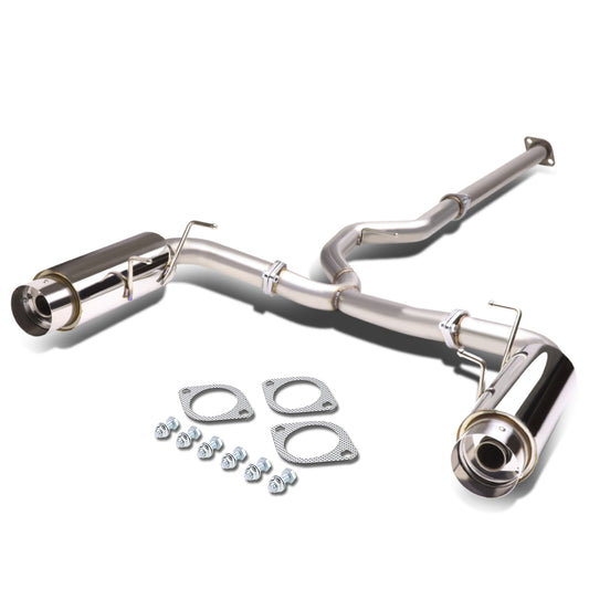 TUBERIA CATBACK CATBACK - 13-17 SCION FRS , SUBARU BRZ , TOYOTA 86 2.0L - DUAL TIP - STAINLESS STEEL