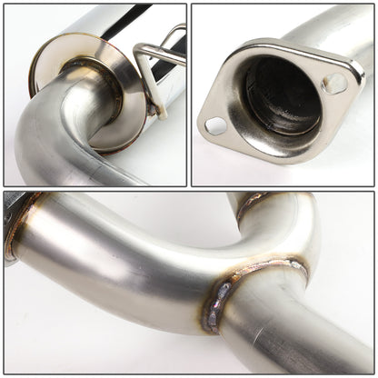 TUBERIA CATBACK CATBACK - 13-17 SCION FRS , SUBARU BRZ , TOYOTA 86 2.0L - DUAL TIP - STAINLESS STEEL