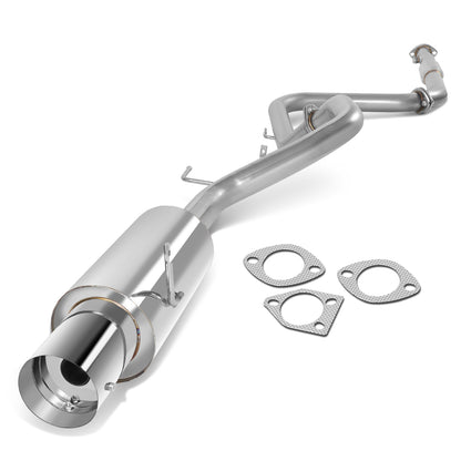 TUBERIA CATBACK CATBACK - 99-03 MITSUBISHI GALANT 4CYL - SINGLE TIP - STAINLESS STEEL