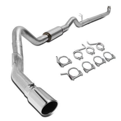 TUBERIA CATBACK CATBACK - 01-07 GMC SIERRA 2500 HD 6.6 / 01-06 GMC SIERRA 3500 6.6 / 2007 GMC SIERRA 3500 HD 6.6 / 2007 GMC SIERRA 2500 HD CLASSIC 6.6 / 2007 GMC SIERRA 3500 CLASSIC 6.6 / 01-07 CHEVY SILVERADO 2500 HD 6.6 - DOWN PIPE - SINGLE TIP -
