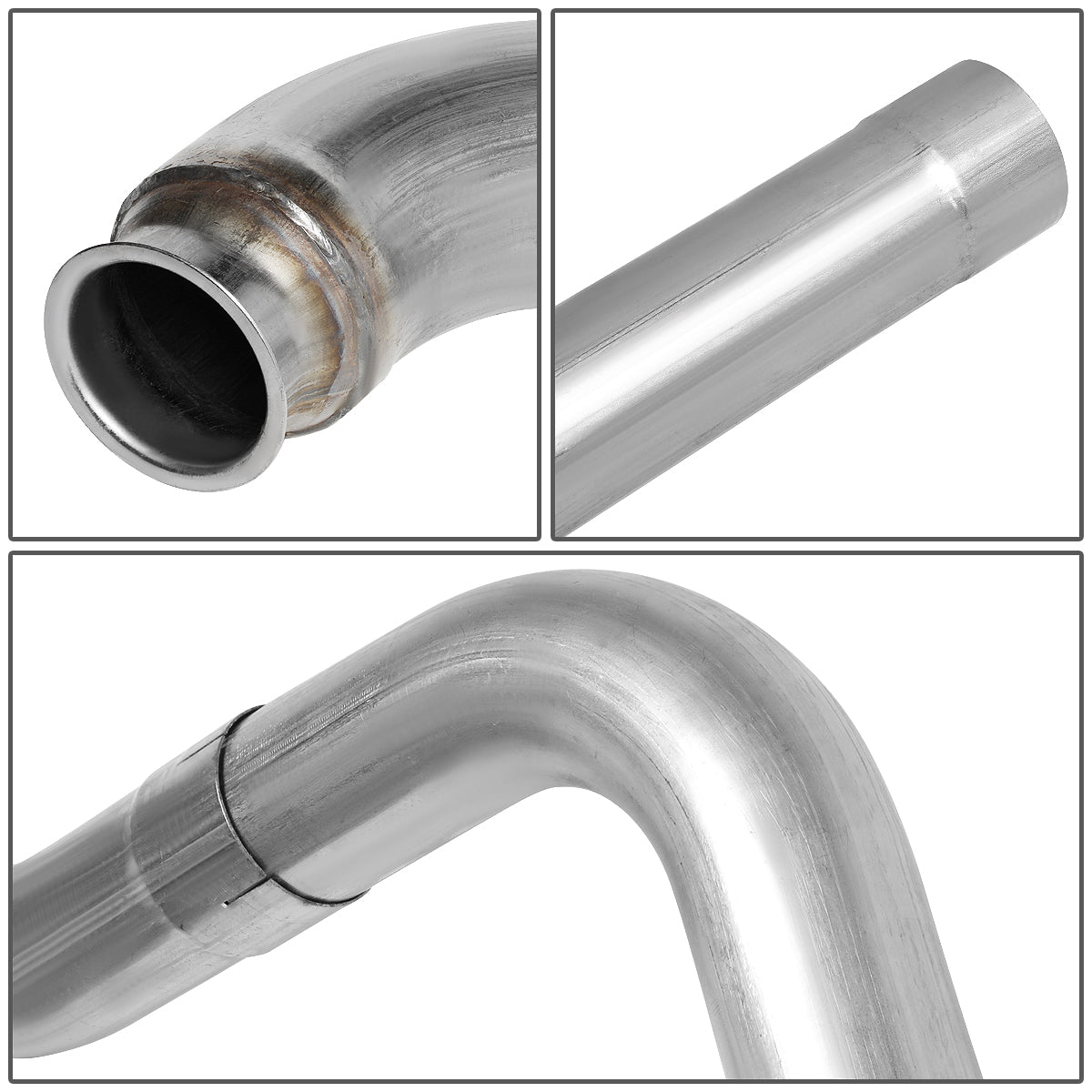 TUBERIA CATBACK CATBACK - 01-07 GMC SIERRA 2500 HD 6.6 / 01-06 GMC SIERRA 3500 6.6 / 2007 GMC SIERRA 3500 HD 6.6 / 2007 GMC SIERRA 2500 HD CLASSIC 6.6 / 2007 GMC SIERRA 3500 CLASSIC 6.6 / 01-07 CHEVY SILVERADO 2500 HD 6.6 - DOWN PIPE - SINGLE TIP -