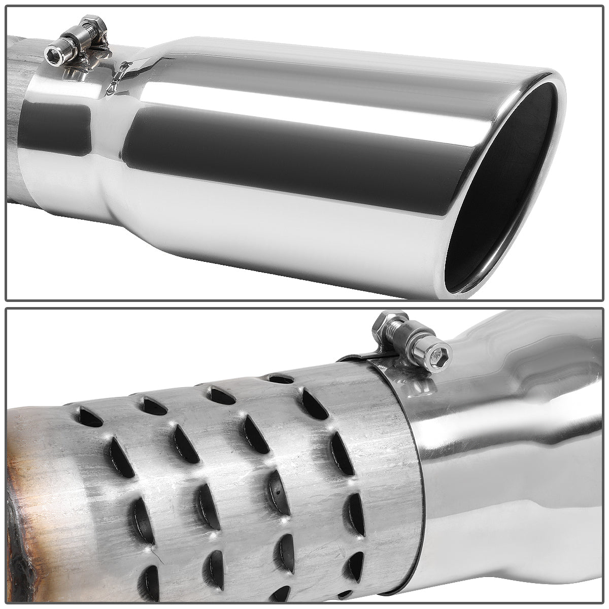 TUBERIA CATBACK FILTER BACK EXHAUST - 11-18 CHEVY SILVERADO 2500HD 3500HD 6.6L TURBO DIESEL / 11-18 GMC SIERRA 2500HD 3500HD 6.6L TURBO DIESEL - SINGLE TIP - STAINLESS STEEL