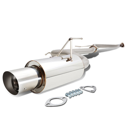 TUBERIA CATBACK CATBACK - 03-06 HONDA ACCORD 2DR 4CYL - SINGLE TIP - STAINLESS STEEL