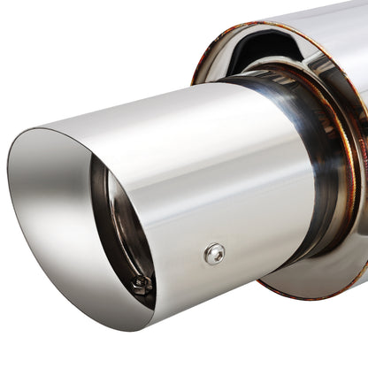 TUBERIA CATBACK CATBACK - 03-06 HONDA ACCORD 2DR 4CYL - SINGLE TIP - STAINLESS STEEL