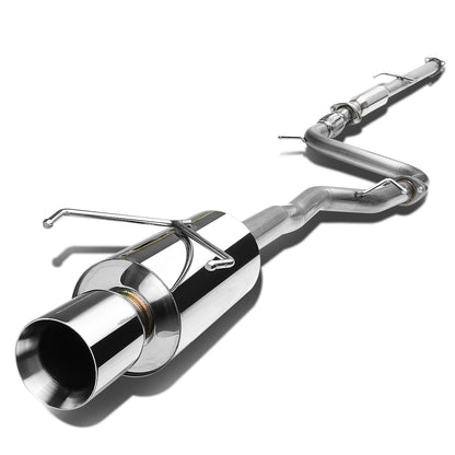 TUBERIA CATBACK CATBACK - 94-97 HONDA ACCORD 4CYL - SINGLE ROLLED TIP - STAINLESS STEEL