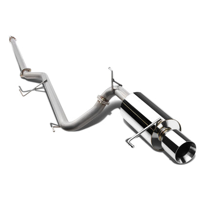 TUBERIA CATBACK CATBACK - 98-02 HONDA ACCORD 98-02 4CYL - SINGLE ROLLED TIP - STAINLESS STEEL