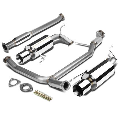 TUBERIA CATBACK CATBACK - 98-02 HONDA ACCORD V6 - DUAL ROLLED TIP - STAINLESS STEEL