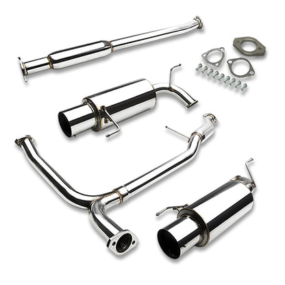 TUBERIA CATBACK CATBACK - 98-02 HONDA ACCORD V6 - DUAL TIP - STAINLESS STEEL